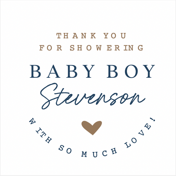 Baby Shower - B  Case of 50