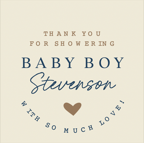 Baby Shower - B  Case of 50